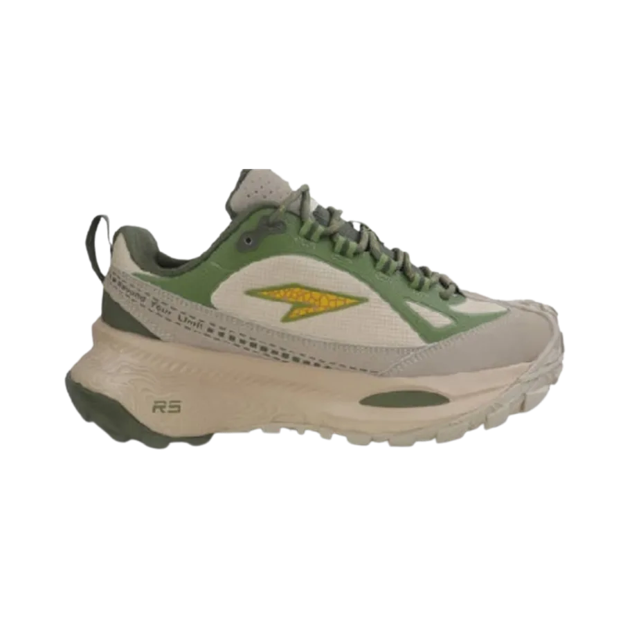 RS21 Zapatillas De Hombre Beige/Green Explorer